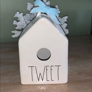 Rae Dunn Tweet birdhouse